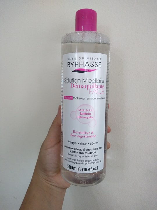 Nước Tẩy Trang Byphasse Solution Micellaire Face 500ml - Giúp Làm Sạch Sâu, Tẩy Trang Hiệu Quả Cho Tất Cả Loại Da