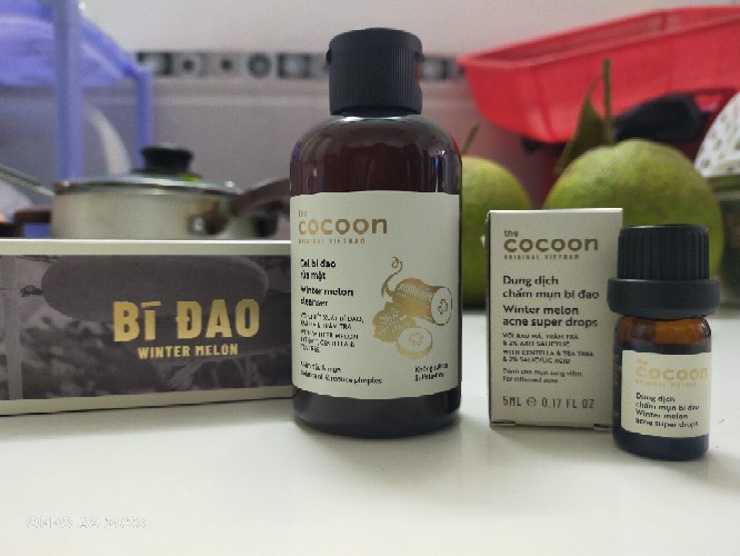 Gel Rửa Mặt Bí Đao Cocoon 140ml - Sữa Rửa Mặt Chăm Sóc Da Từ Thiên Nhiên, Làm Sạch Dịu Nhẹ, Không Gây Khô Rát
