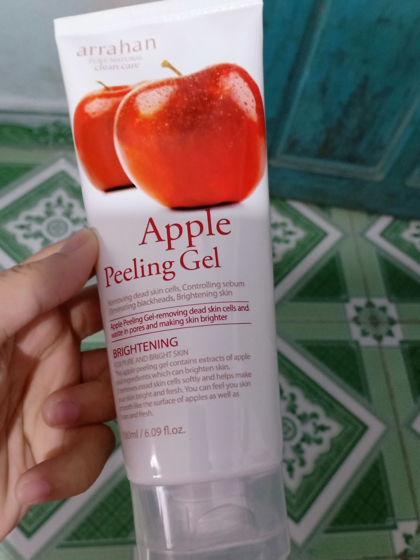 Tẩy da chết Arrahan Whitening Peeling Gel Hàn Quốc 180ml - Gel Tẩy Tế Bào Chết Dạng Gel Chiết Xuất Từ Trái Cây, Làn Da Sáng Mịn
