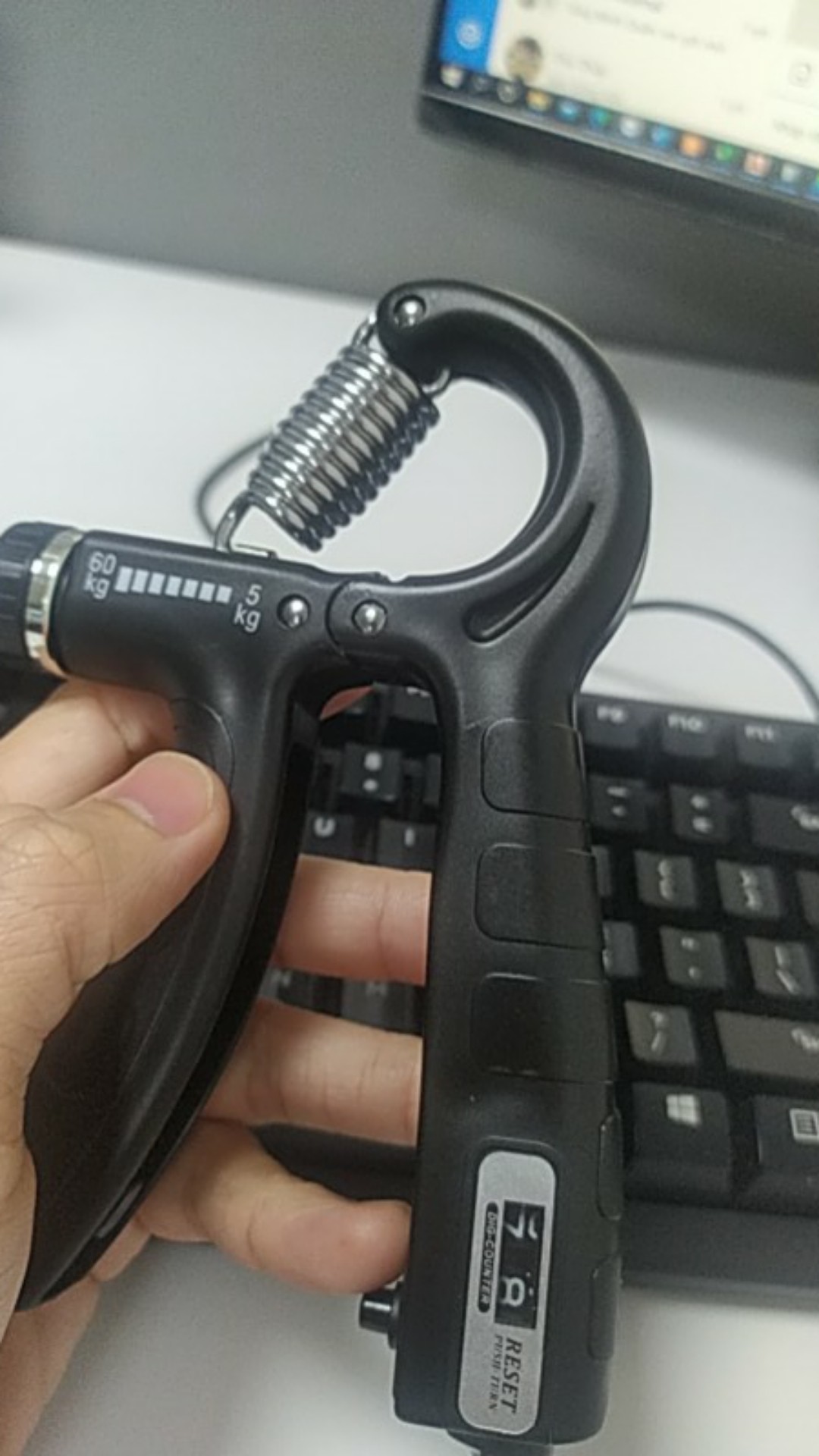 Kìm Tập Cơ Tay Chữ A Có Đếm Số - Dụng Cụ Thể Dục Luyện Cơ Tay Tại Nhà Chất Lượng Cao, Tiện Lợi, Thể Thao Tại Gia