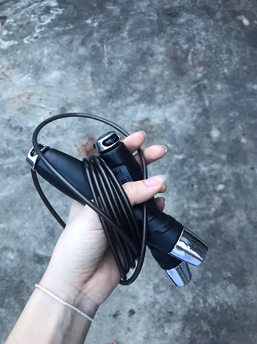 Dây Nhảy Thể Lực Đàn Hồi 2.9m Có Tạ - Tập Gym Tại Nhà, Đếm Số Tự Động, Hỗ Trợ Đốt Cháy Mỡ Hiệu Quả