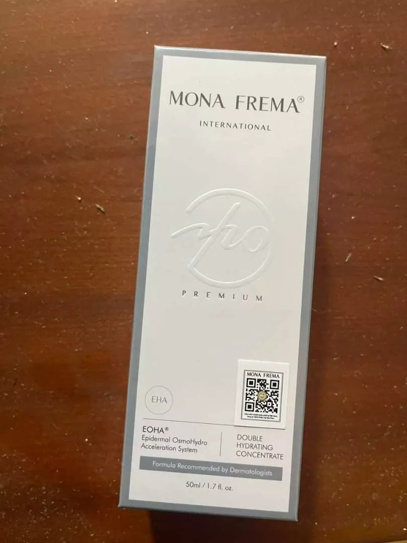 Serum Dưỡng Ẩm EHA Double Hydrating Concentrate 50ml - Cấp Nước Tối Ưu, Cải Thiện Độ Đàn Hồi Da, Dưỡng Ẩm Sâu Dr. Mona Frema