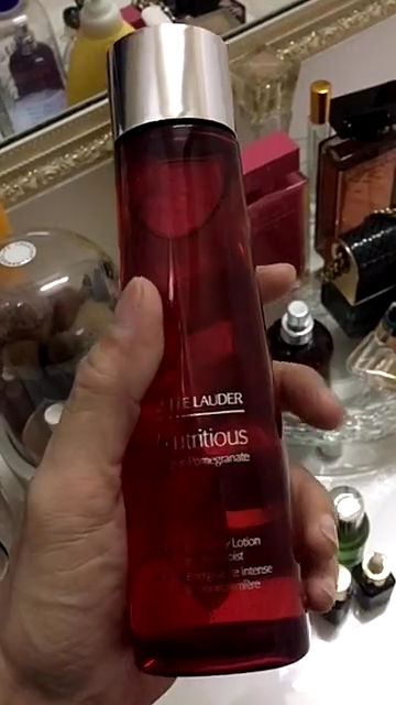 Nước Thần Estée Lauder Nutritious Super-Pomegranate 200ml - Lotion Nước Hoa Hồng Chăm Sóc Da Sáng Khỏe, Phù Hợp Mọi Loại Da