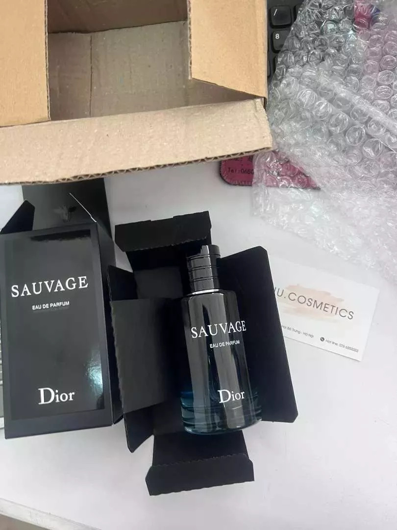 Nước Hoa Nam Dior Sauvage Eau De Parfum 100ml - Hương Dương Xỉ Phương Đông, Nam Tính, Mạnh Mẽ, Lưu Hương Lâu - Quà Tặng Thời Trang Xu hướng 2023