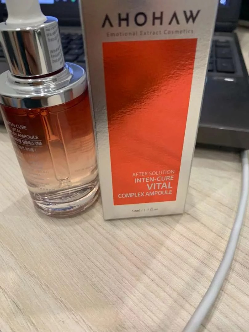 Tinh Chất Kích Trắng Da Ahohaw Vital Complex Ampoule - Hỗ Trợ Làm Sáng, Phục Hồi Da Căng Mướt, Chống Lão Hóa