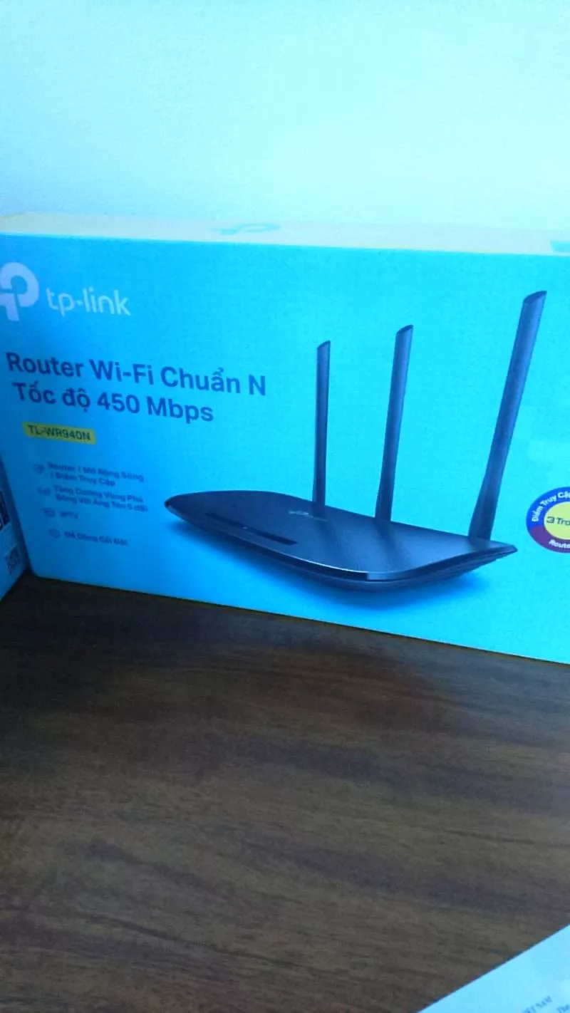 Bộ Phát Wifi TP-Link TL-WR940N Chuẩn N Tốc Độ 450Mbps - Router Năng Động Cho Video HD, Game Online, và Tải Tập Tin Lớn