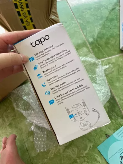 Camera IP Wi-Fi an ninh ngoài trời TP-Link Tapo C310 3MP - Ghi hình sắc nét, phát hiện chuyển động, tầm nhìn ban đêm 98ft