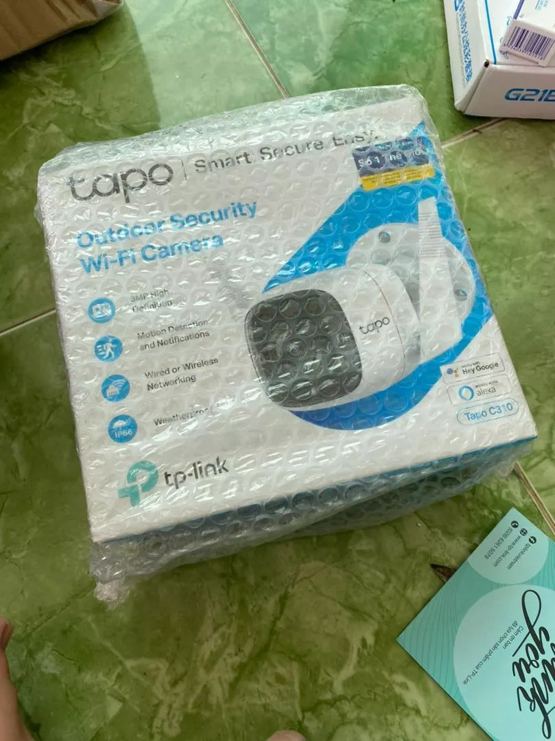 Camera IP Wi-Fi an ninh ngoài trời TP-Link Tapo C310 3MP - Ghi hình sắc nét, phát hiện chuyển động, tầm nhìn ban đêm 98ft