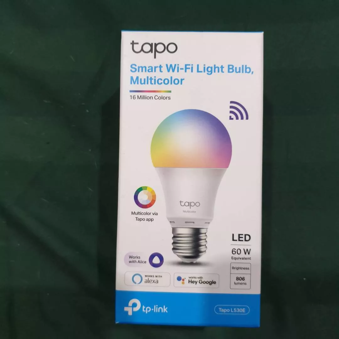 Bóng đèn thông minh TP-Link Tapo L510E/L520E/L530E - Điều chỉnh độ sáng, kết nối WiFi, điều khiển giọng nói, ánh sáng đa sắc, tiết kiệm năng lượng