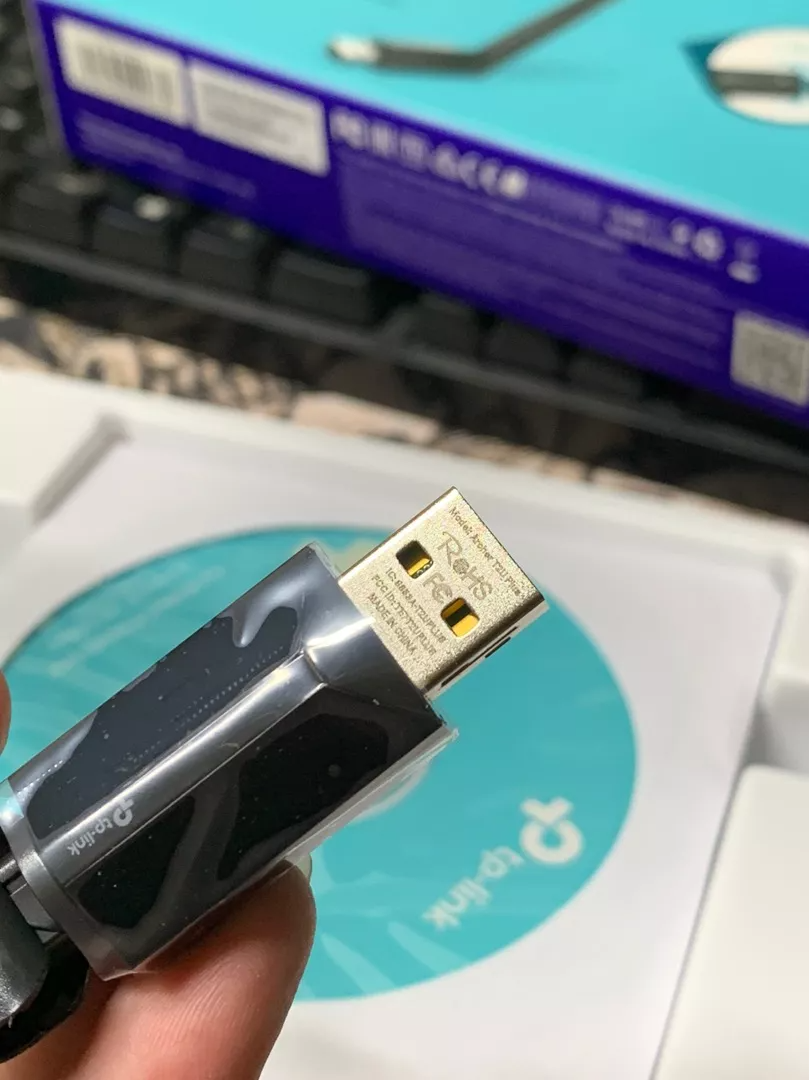 Bộ Chuyển Đổi USB Wifi TP-Link Archer T2U Plus AC600 - Tốc Độ Cao 600Mbps Băng Tần Kép 2.4GHz & 5GHz, Thích Hợp Game và Truyền Hình HD