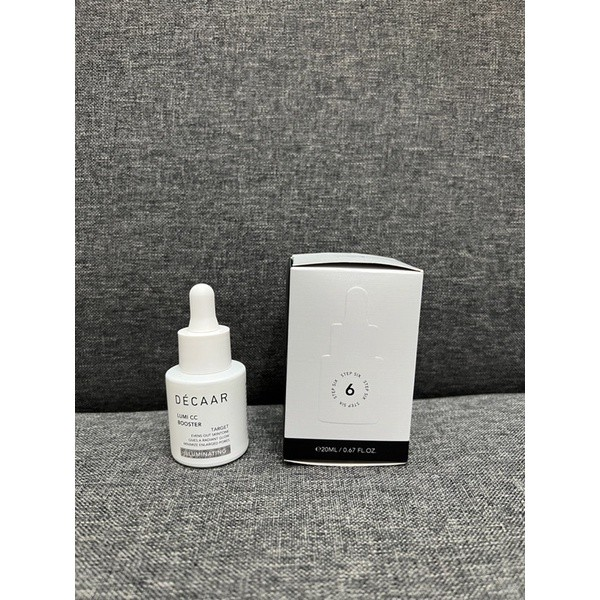 Serum Decaar Lumi CC Booster 20ml - Serum Chỉnh Sửa Màu Da, Làm Sáng Da, Chống Oxy Hóa, Dưỡng Ẩm, Giảm Thâm Nám
