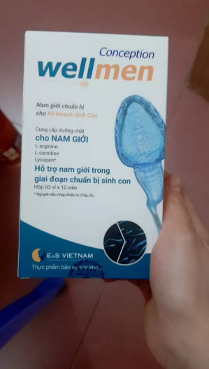 [Mã giảm giá lên tới 20%] Viên uống Wellmen Conception cho nam