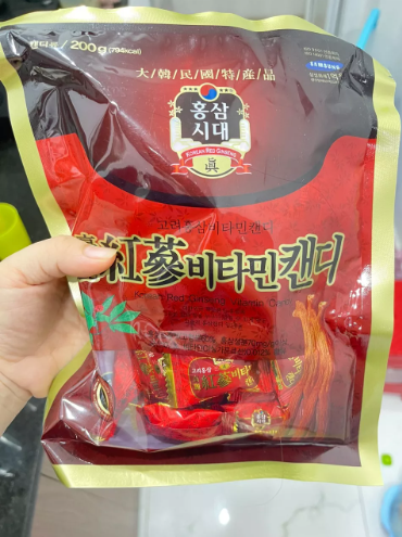 Combo 3 Gói Kẹo Hồng Sâm Dẻo Hàn Quốc - Korean Red Ginseng Ngon Miệng, Bổ Dưỡng, Phù Hợp Mọi Lứa Tuổi