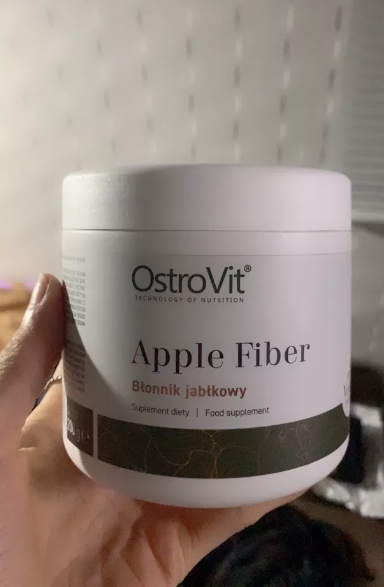 Bột Uống Bổ Sung Chất Xơ Ostrovit Apple Fiber 200g - Thuần Chay, Không Đường, Hỗ Trợ Tiêu Hóa và Giảm Cân Từ Táo Nguyên Chất