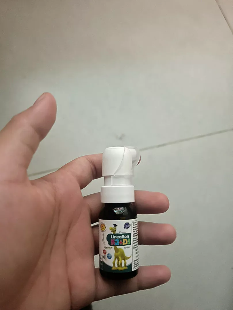 Tinh khiết LineaBon K2+D3 Xịt 10ml - Vitamin D3 và K2 cho Bé - Hỗ trợ Phát Triển Chiều Cao và Xương Khỏe Mạnh