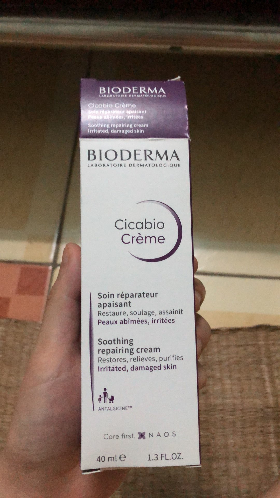 Kem Phục Hồi Da Bioderma Cicabio Cream 40ml - Dưỡng Ẩm, Chống Ngứa, Phục Hồi Da Tổn Thương, Xuất Xứ Pháp