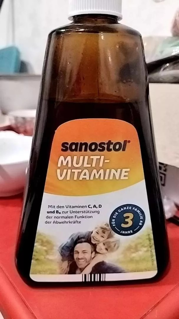 Vitamin Tổng Hợp Sanostol Số 3 Cho Bé 3-6 Tuổi, Hương Vị Trái Cây Dễ Uống, 460 ml - Tăng Cường Đề Kháng và Phát Triển Toàn Diện