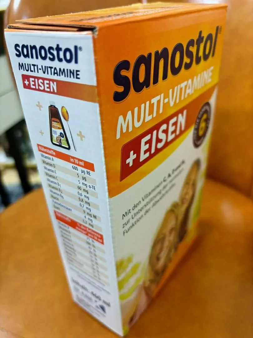 Vitamin Tổng Hợp Sanostol Số 6 (460ml) Dành Cho Trẻ Trên 6 Tuổi - Siêu Dễ Uống, Hỗ Trợ Sức Khỏe Tối Ưu Cho Bé