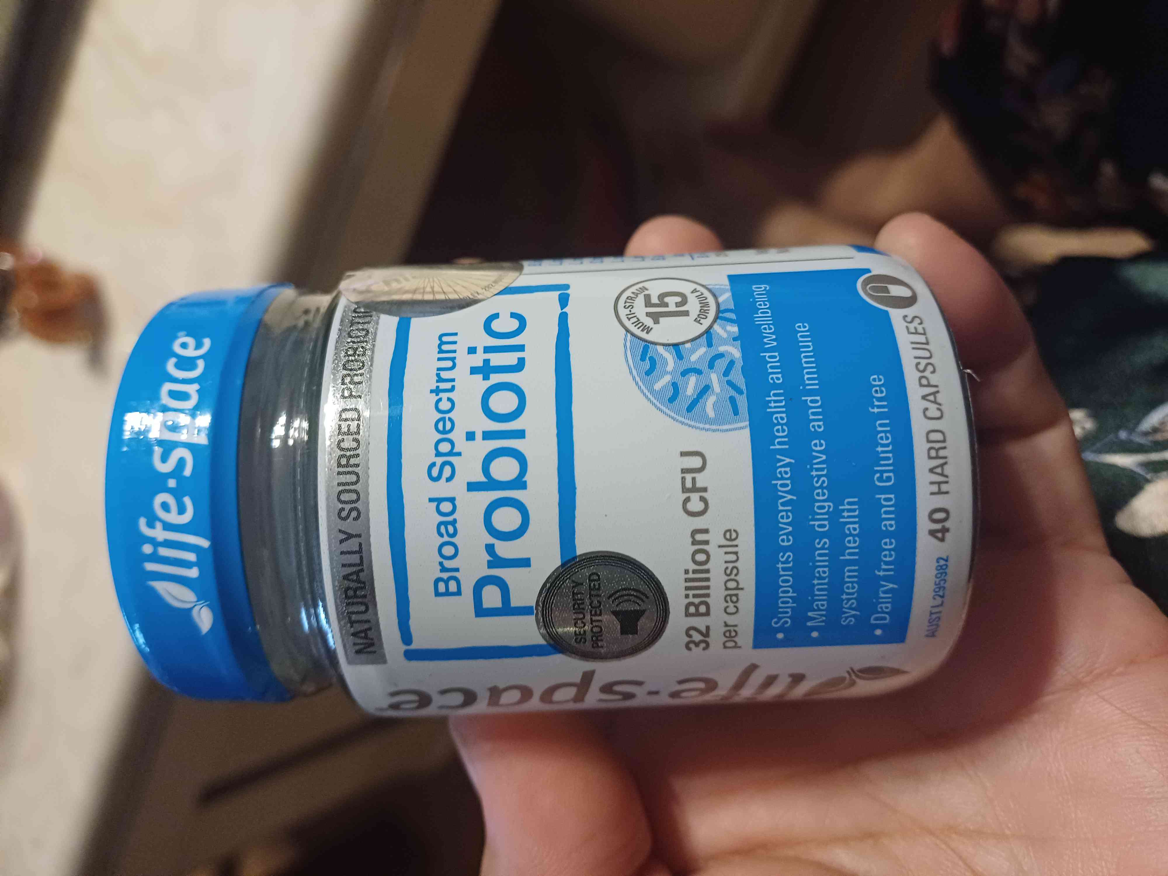 Men vi sinh Úc Life Space Probiotic 60 viên - Hỗ trợ tiêu hóa với 32 tỷ lợi khuẩn chính hãng từ Úc