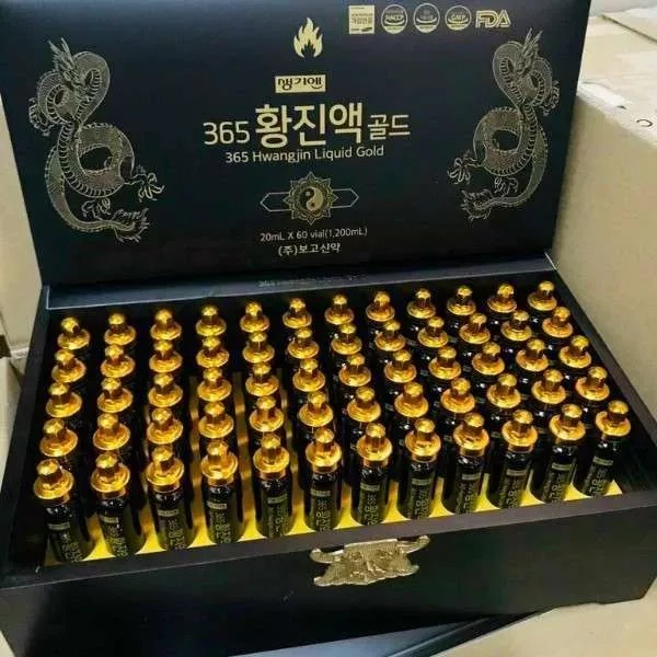Tinh Chất Đông Trùng Hạ Thảo 365 Hwangjin Liquid Gold - Bổ Sung Dinh Dưỡng, Tăng Cường Sức Khỏe và Đề Kháng Tốt Nhất