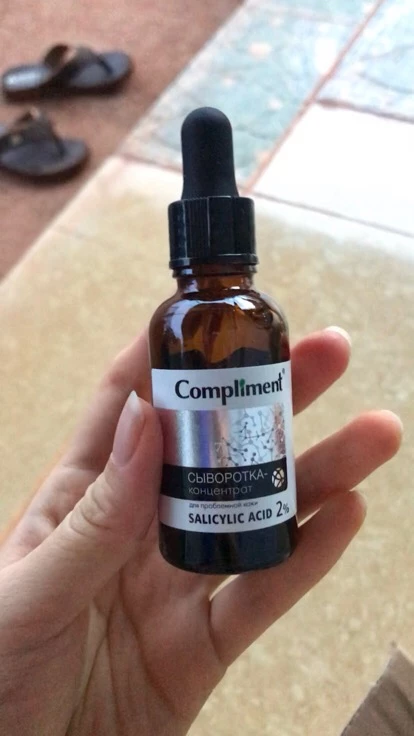 Serum Compliment 2% BHA (Salicylic Acid) 27ml - Serum Kiềm Dầu, Giảm Mụn và Chống Lão Hóa Da, Phù Hợp Mọi Loại Da