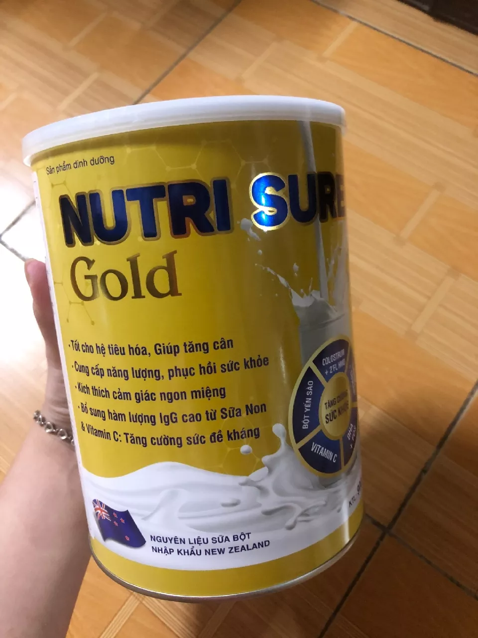 Sữa Nutri Sure Gold 400g - Hỗ Trợ Tăng Cân, Bổ Sung Vitamin, Khoáng Chất Cho Trẻ Em và Người Lớn, Phục Hồi Sức Khỏe