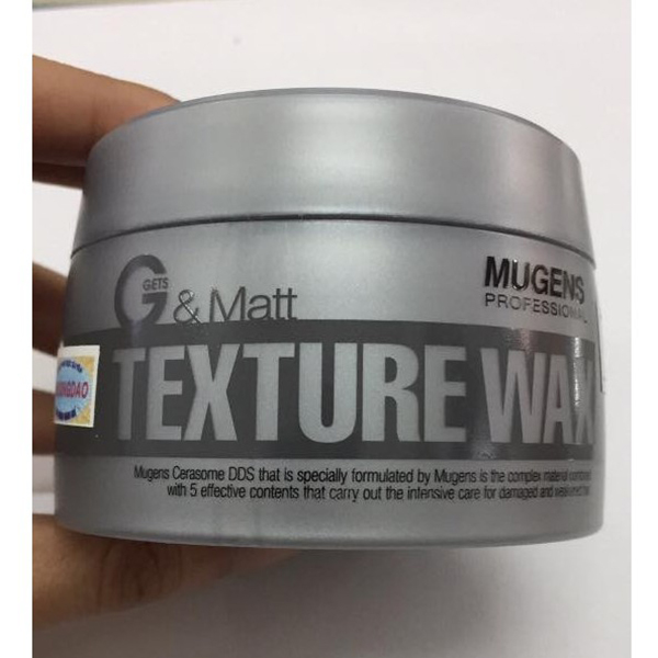 Sáp Vuốt Tóc Mugens Texture Wax Hàn Quốc 90g - Giữ Nếp Tóc Tự Nhiên, Không Bết Dính, Cao Cấp Dành Cho Nam