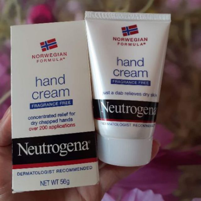 Kem Dưỡng Tay Neutrogena Hand Cream 56g - Giúp Cấp Ẩm, Làm Mềm Da Khô, Phục Hồi Da Ráp, Dị Ứng, Không Mùi, Dành Cho Nam Nữ