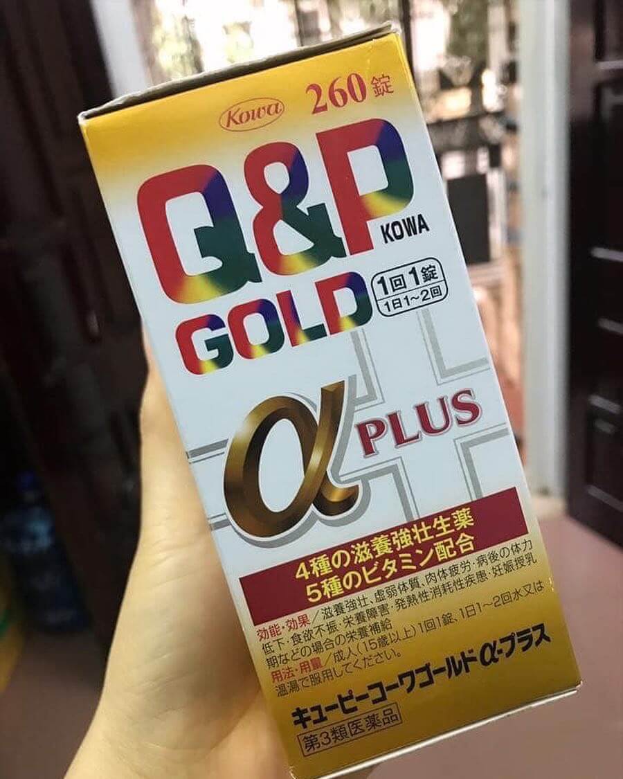 Viên Uống Q&P Gold Alpha Plus Nhật Bản - Hỗ Trợ Tăng Đề Kháng, Bồi Bổ Sức Khỏe, Sản Phẩm Thực Phẩm Chức Năng 260 Viên