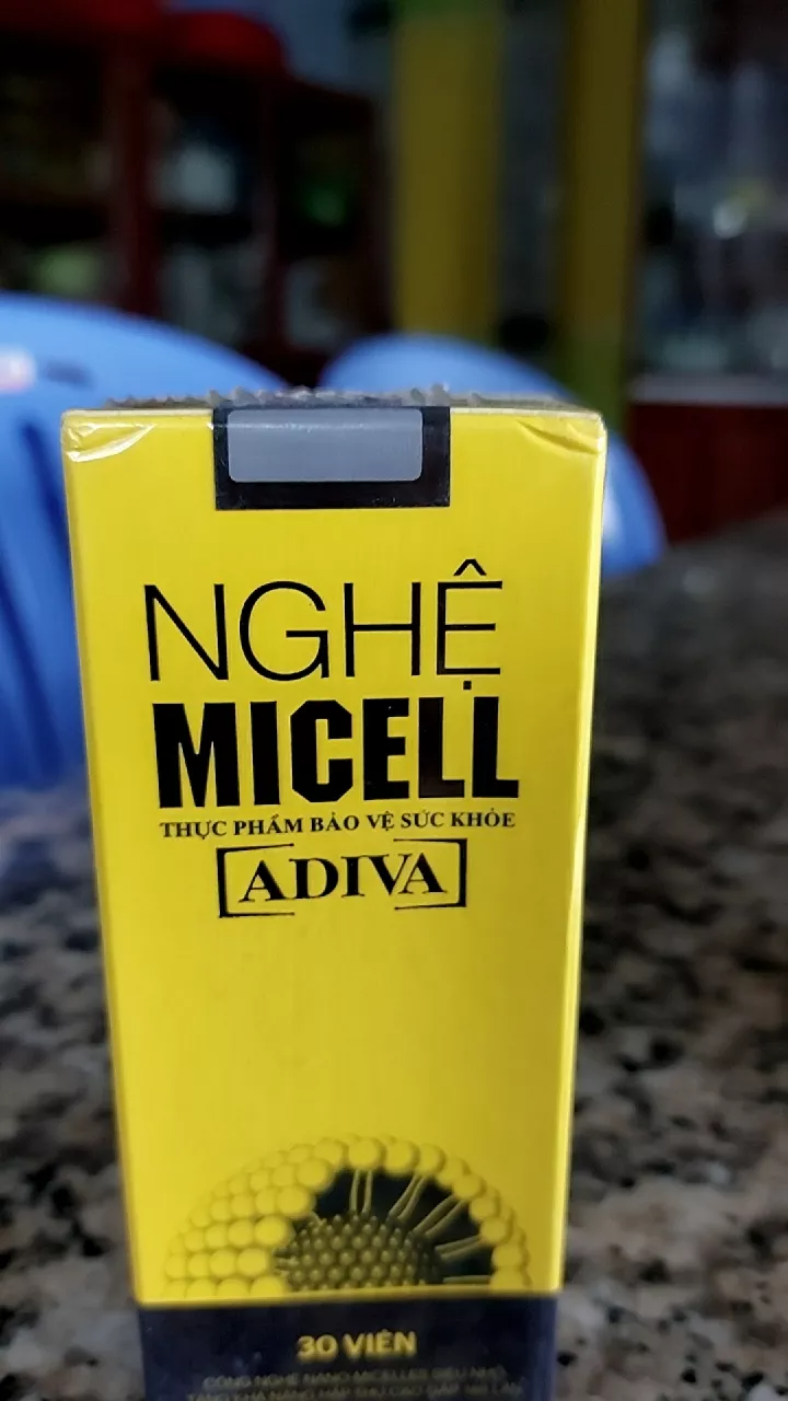 [30 viên] Viên nghệ Micell Adiva hỗ trợ bảo vệ sức khỏe