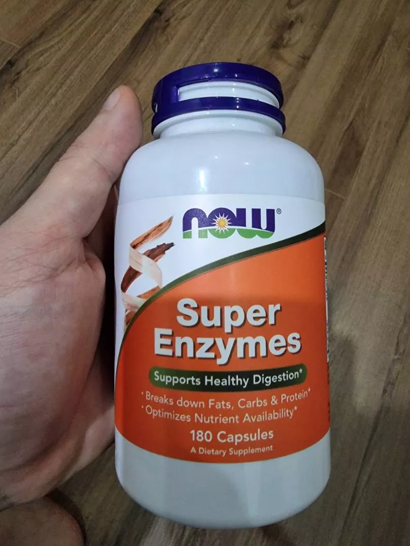 Viên Uống Hỗ Trợ Tiêu Hóa Now Super Enzymes - Cải Thiện Chức Năng Tiêu Hóa, Tăng Cường Hấp Thụ Dinh Dưỡng, 180 Viên