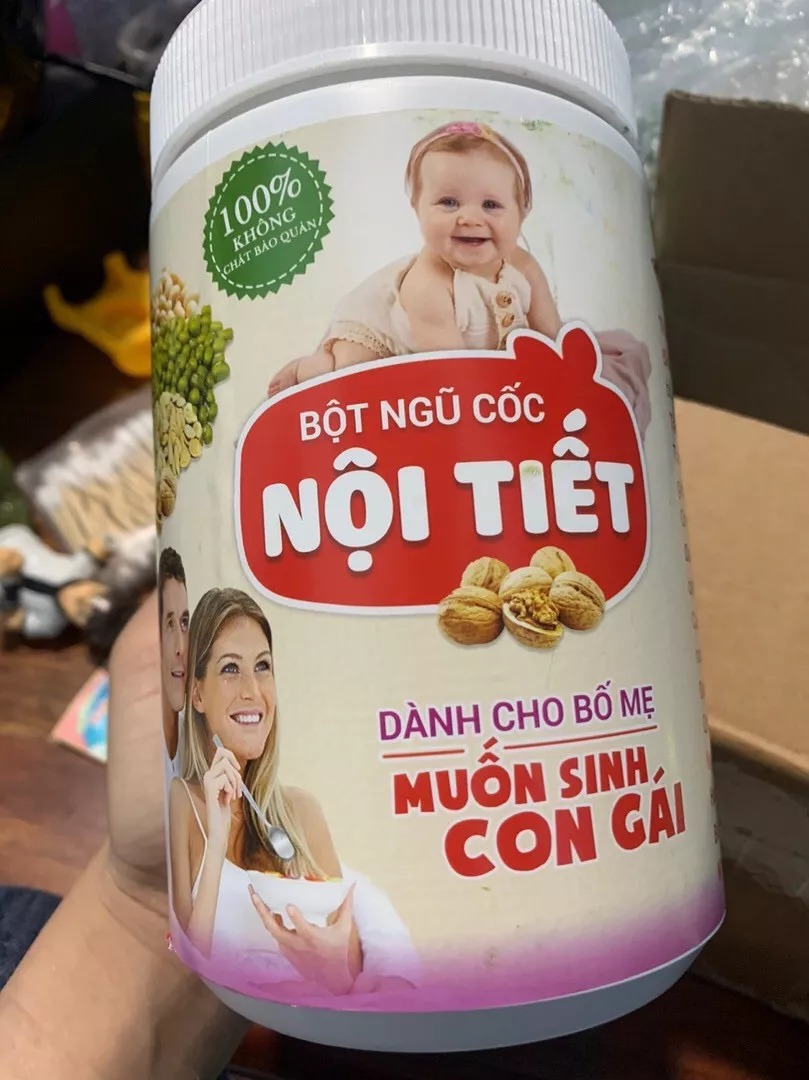 Ngũ Cốc Nội Tiết Như Ý Hồng - Thức Uống Bổ Sung Dinh Dưỡng Cho Bố Mẹ Chuẩn Bị Sinh Con Gái, Hỗ Trợ Tăng Nội Tiết Tố