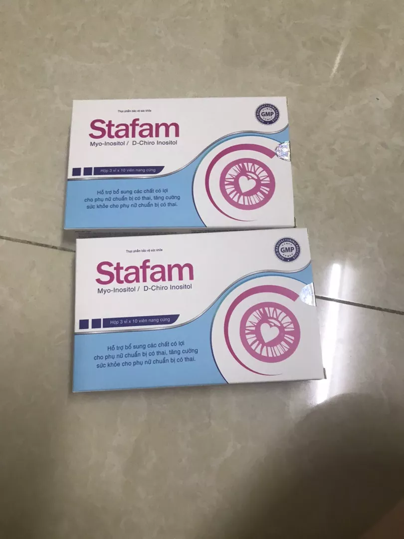 Viên uống Stafam hỗ trợ tăng khả năng thụ thai cho phụ nữ - Bổ sung Vitamin E, Coenzym Q10 và Acid Folic cho sức khỏe sinh sản