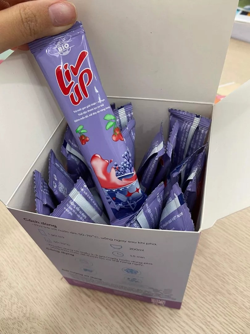 Cao Trà LivUP - Giải Độc Gan, Mát Gan, Hỗ Trợ Thanh Lọc Cơ Thể - Trà Thảo Mộc Nguyên Chất E&S Việt Nam, Hương Vị Thơm Ngon