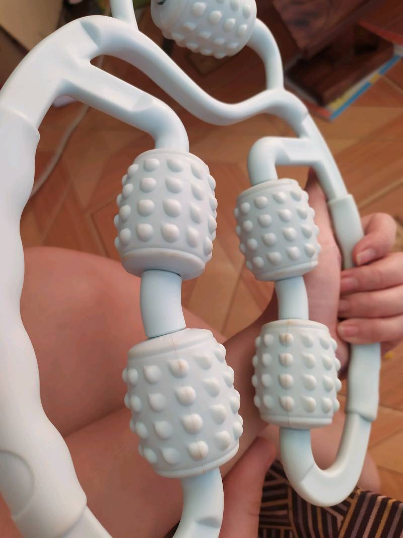 Con lăn massage giãn cơ 5 bánh xe Dobetters - Thiết bị thể thao giảm đau, xoa bóp vai tay chân, tiện dụng cho tập luyện và du lịch.