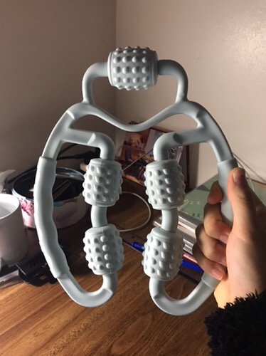 Con lăn massage giãn cơ 5 bánh xe Dobetters - Thiết bị thể thao giảm đau, xoa bóp vai tay chân, tiện dụng cho tập luyện và du lịch.