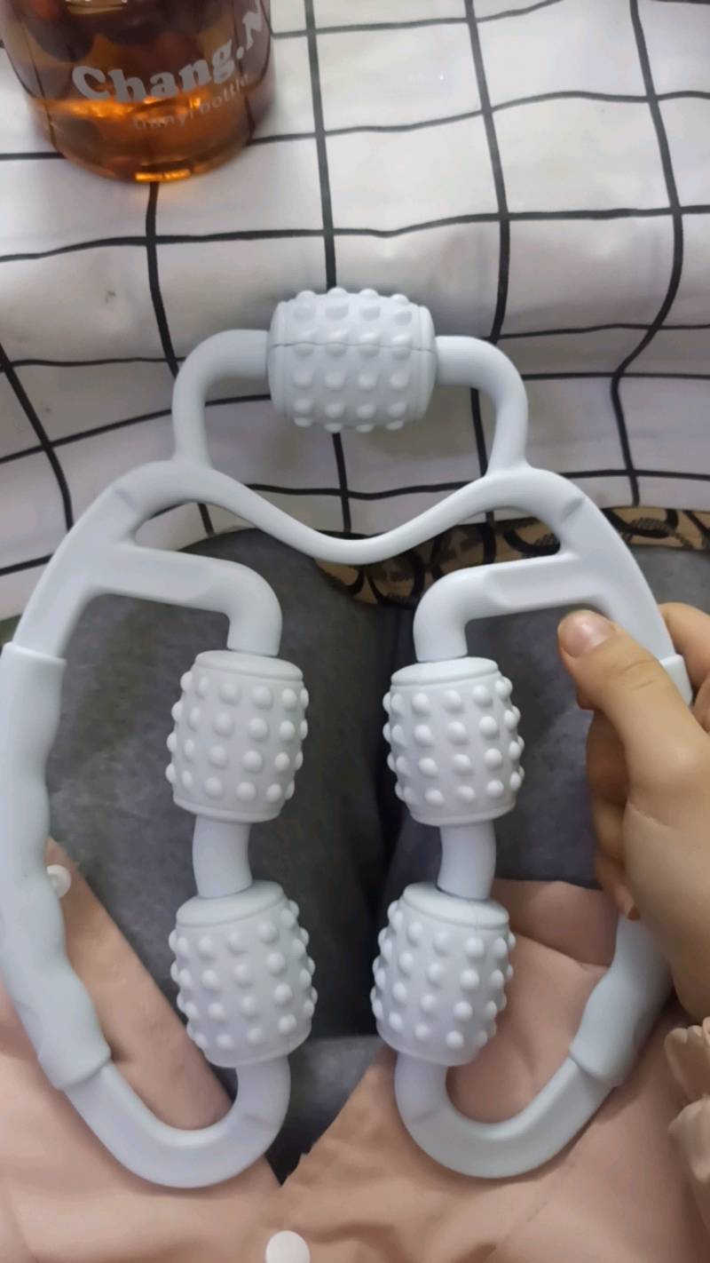 Con lăn massage giãn cơ 5 bánh xe Dobetters - Thiết bị thể thao giảm đau, xoa bóp vai tay chân, tiện dụng cho tập luyện và du lịch.