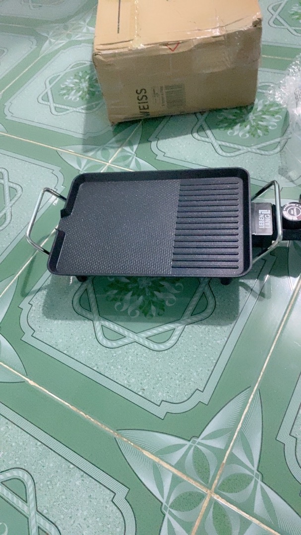 Bếp Nướng Điện Mini Lebenlang LBEE6758-EC 700W - Bề Mặt Chống Dính, Thiết Kế Hiện Đại, Thích Hợp Nhóm 3-4 Người