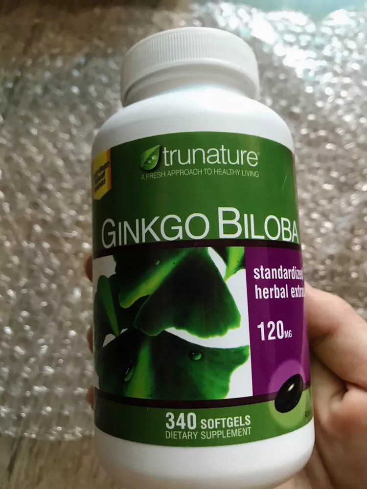 (Fullbox) Viên Uống Bổ Não Trunature Ginkgo Biloba 120mg - Hỗ Trợ bổ sung Trí Nhớ và Tập Trung, Hộp 340 Viên Nhập Khẩu Mỹ