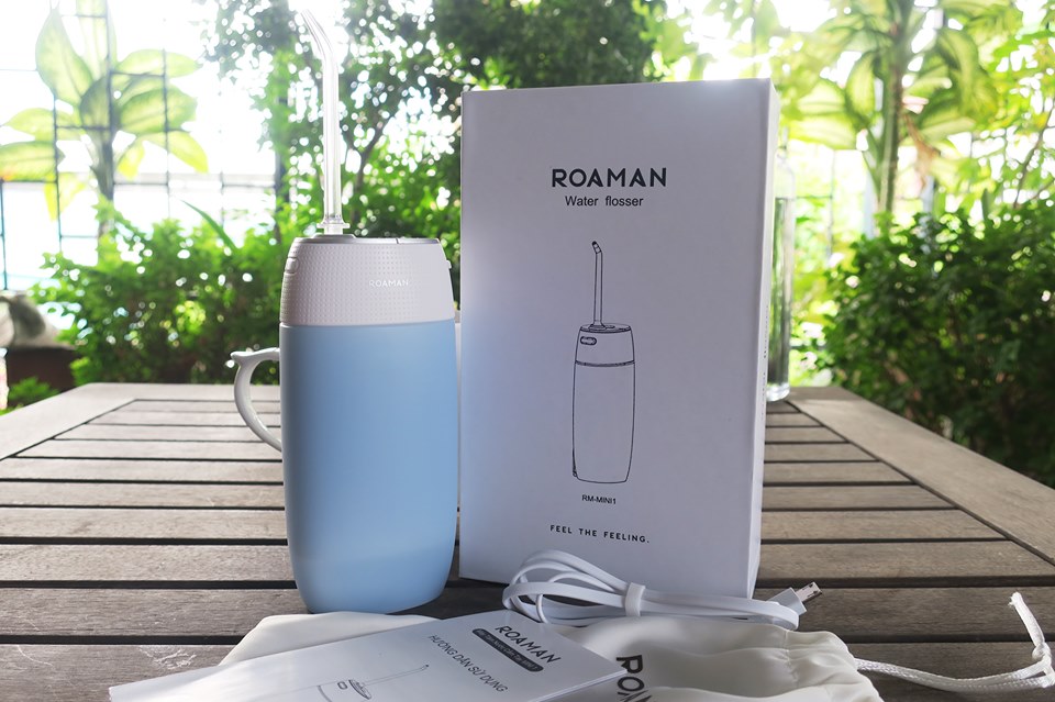 Máy Tăm Nước Cầm Tay Roaman Mini 1 - Làm Sạch Răng Miệng Hiệu Quả, Thiết Kế Nhỏ Gọn, 3 Chế Độ Áp Lực, Màu Sắc Đẹp Mắt