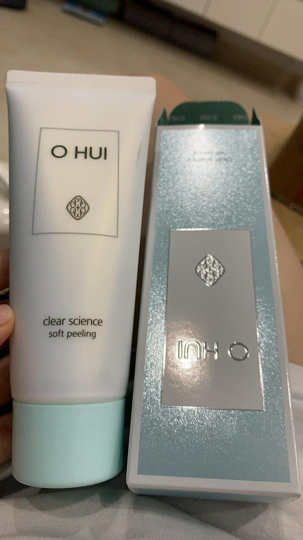 Gel Tẩy Tế Bào Chết Ohui Clear Science Soft Peeling - Tẩy Da Chết Dưỡng Ẩm, Chiết Xuất Rong Biển, Phù Hợp Mọi Loại Da
