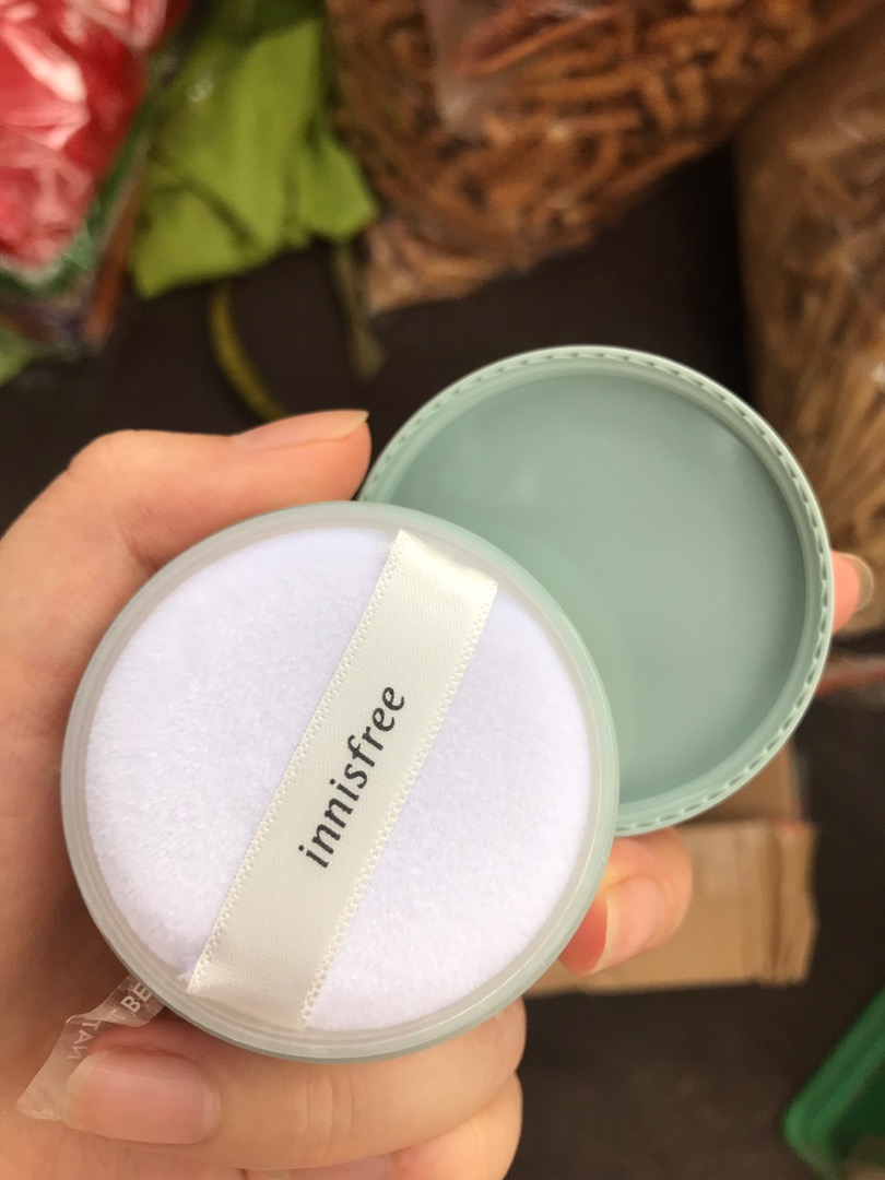 Phấn bột Innisfree No Sebum Mineral Powder - Kiềm Dầu, Hút Ẩm, Giữ Lớp Makeup Thoáng Khô, Phấn Trang Điểm Dành Cho Da Dầu Hàn Quốc