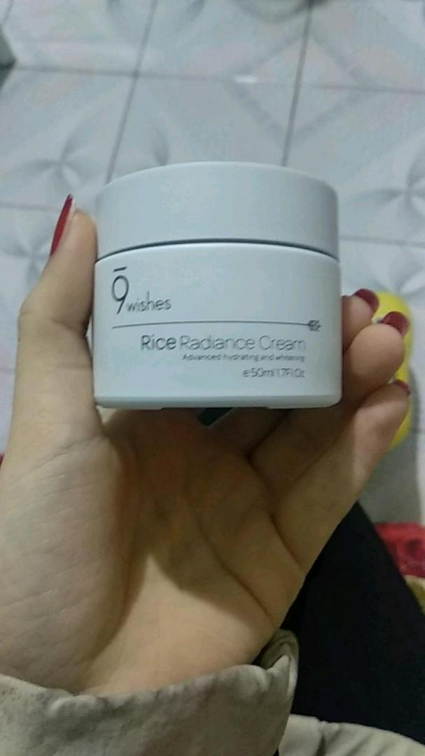 Kem Dưỡng Ẩm Sáng Da 9Wishes Rice Radiance Cream 50ml - Chiết Xuất Gạo Lên Men, Dưỡng Ẩm Tự Nhiên, Da Căng Mịn, Sáng Khỏe