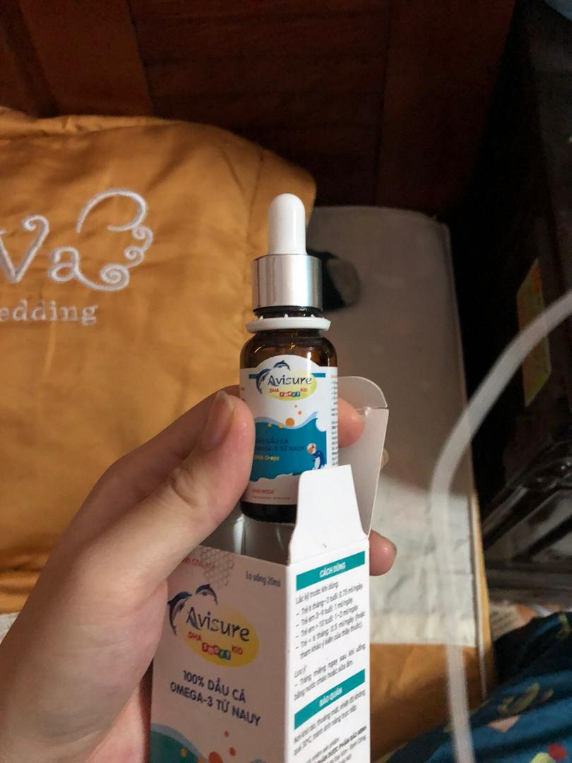 Avisure DHA Smart Kid 20ml - Bổ sung DHA tinh khiết cho trẻ sơ sinh, hỗ trợ phát triển não bộ, hệ thần kinh và thị lực, chất lượng từ Nauy.