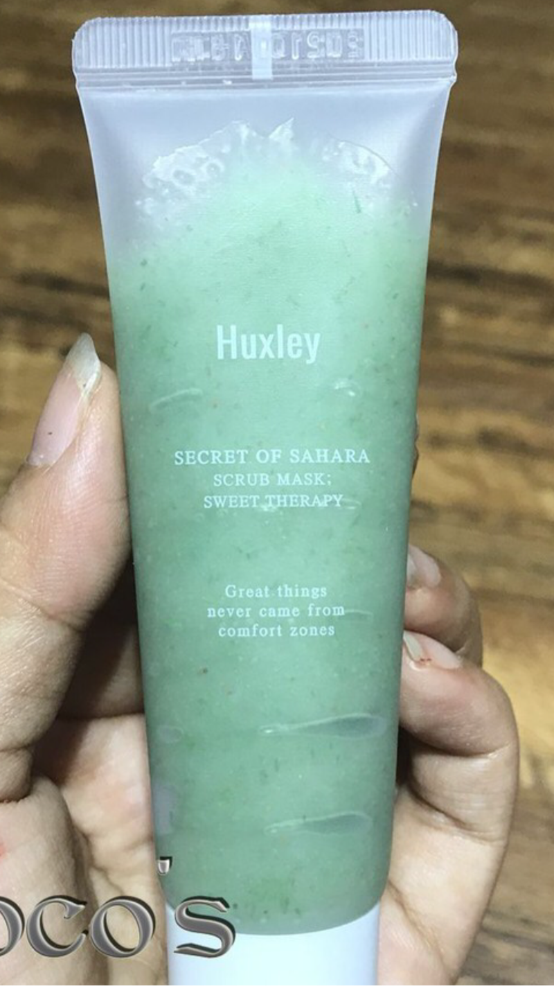Mặt Nạ Tẩy Tế Bào Chết Huxley Scrub Mask Sweet Therapy - Dưỡng Da Từ Cây Xương Rồng Hàn Quốc, Lấy Đi Tế Bào Chết, Làm Sáng Da 120g
