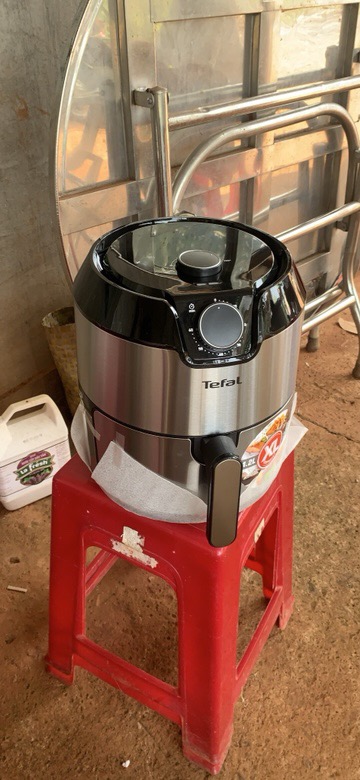 Nồi Chiên Không Dầu Tefal EY201D15 Công Nghệ Air Pulse 4.2L - Chiên Nướng Thực Phẩm Ngon, Ít Dầu Mỡ, An Toàn Cho Sức Khỏe