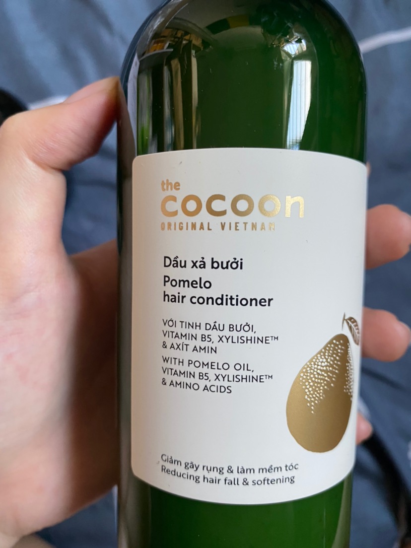 Dầu Xả Bưởi Cocoon 310ml - Dưỡng Tóc Ẩm Mượt, Ngăn Rụng Tóc, Kháng Khuẩn Từ Thiên Nhiên