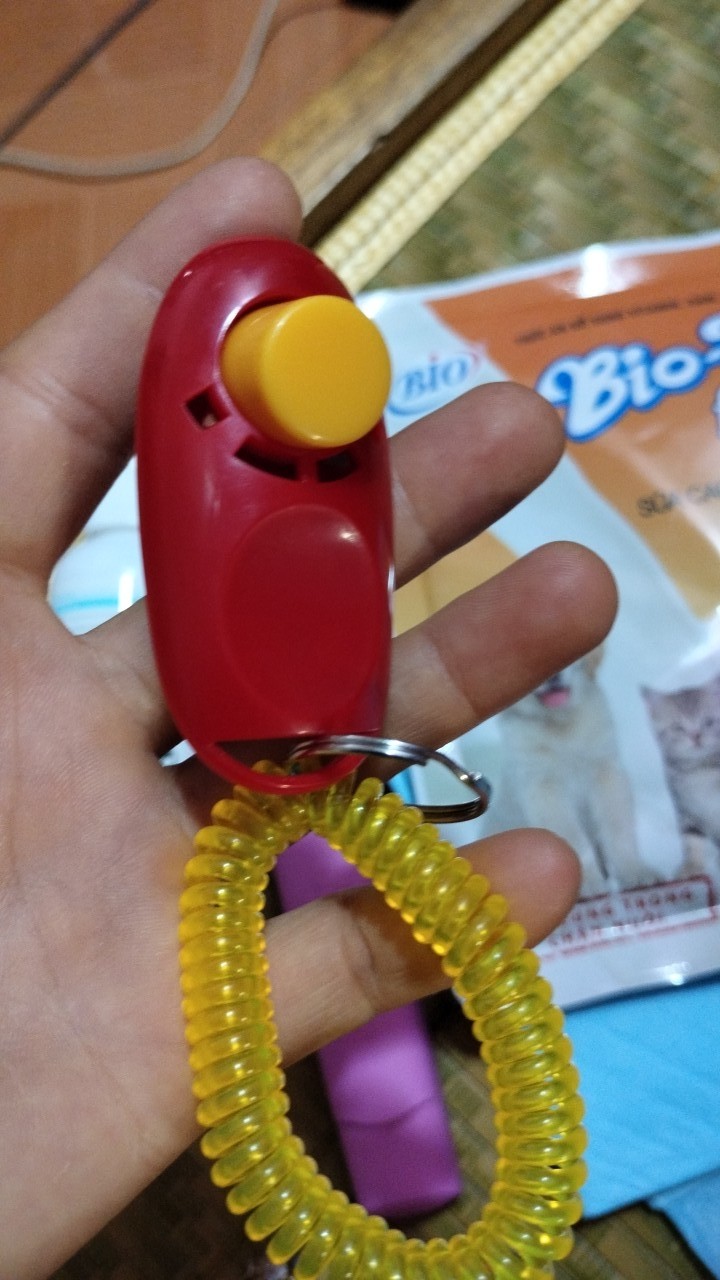 Dụng cụ huấn luyện clicker cho chó - Thiết bị huấn luyện thông minh, không bạo lực, hiệu quả cao cho thú cưng