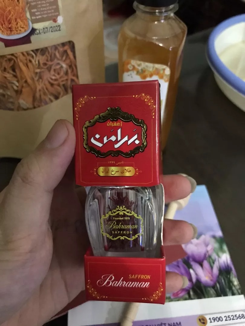 Nhụy Hoa Nghệ Tây Bahraman Saffron Cao Cấp 0.5g - Sản Phẩm Chất Lượng Tăng Cường Sức Khỏe và Làm Đẹp Hàng Ngày