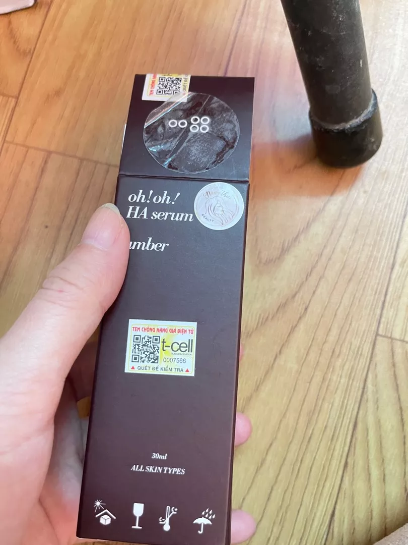 Oh!oh! HA Serum Amber - Dưỡng ẩm chuyên sâu cho da, làm căng mịn, chống nếp nhăn, 30ml
